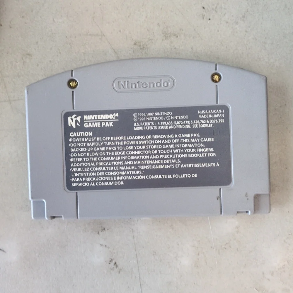 Nintendo 64 Mission: Impossible Video Game Cartridge‎